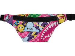 Sprayground Wild Wtf Τσαντάκι Μέσης Φούξια B9453
