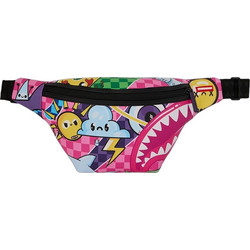 Sprayground Wild Wtf Τσαντάκι Μέσης Φούξια B9453
