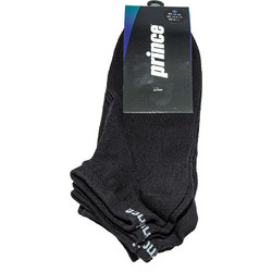 Prince Ανδρικές Κάλτσες Κοντές Μαύρες 3Pack 6912001-01