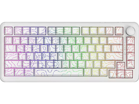 Ajazz AK820 Max Μηχανικό Gaming Πληκτρολόγιο 65% με Magnetic Διακόπτες RGB