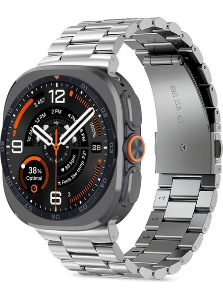 Tech-Protect Stainless Λουράκι Μεταλλικό Silver (Samsung Galaxy Watch Ultra 1 / 2)