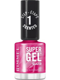 Rimmel Super Gel 120 Glazed To Perfection Gloss Βερνίκι Νυχιών 12ml