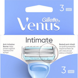 Gillette Venus Intimate Γυναικεία Ανταλλακτικά Ξυραφάκια 3τμχ