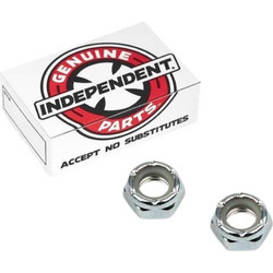 Independent Hardware Axel Nuts Silver