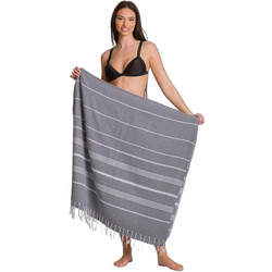 Rima Πετσέτα Παρεό Θαλάσσης Ανθρακί 90x170cm 2207-2