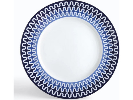 Ιωνία Illusion Blue Πιάτα Ρηχά Πορσελάνης 6τμχ 8092020