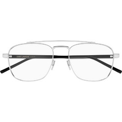 Saint Laurent SL665 002 Ανδρικός Σκελετός Γυαλιών Οράσεως Μεταλλικός Ασημί