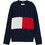 Tommy Hilfiger Παιδικό Πουλόβερ Μακρυμάνικο Navy Μπλε Κόκκινο Λευκό KB0KB09753-0MS