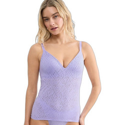Sloggi Zero Feel Bliss The Up Γυναικείο Φανελάκι με Τιράντα Λιλά 10228287-3874