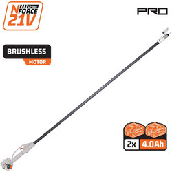 Nakayama Pro EC1635X44 Ψαλίδι Κλαδέματος Μπαταρίας 21V 2x4Ah με Κοπή 35mm