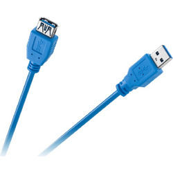DM-2901 Καλώδιο USB-A Male 3.0 to USB-A Female 1.8m Blue