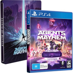 Agents Of Mayhem Steelbook Edition Used PS4