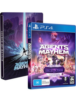 Agents Of Mayhem Steelbook Edition Used PS4