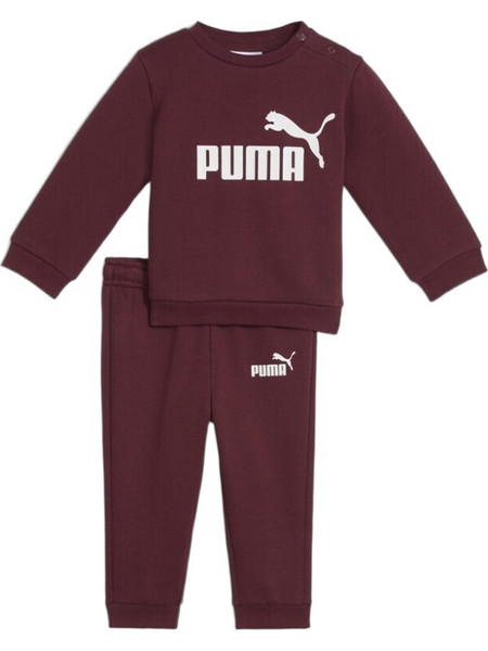 Puma Minicats Βρεφικό Σετ Φόρμας για Αγόρι Μπορντό 686280-96