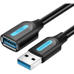 Vention CBHBI Καλώδιο USB-A Male 3.0 to USB-A Female 3m Black