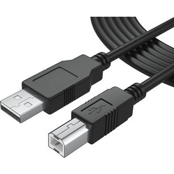 Powertech CAB-U052 Καλώδιο USB-A Male 2.0 to USB-B Male 5m Black