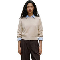 Vero Moda Γυναικεία Πλεκτή Μπλούζα Μπεζ 10350237