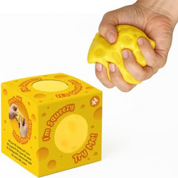 Puckator Cheese Squishy Κίτρινο