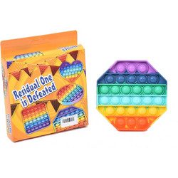 Blue Toys Residual One Is Defeated Εξάγωνο Pop It Πολύχρωμο