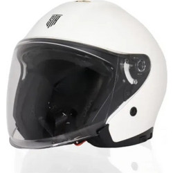 Str Avio White Κράνος Μηχανής Jet