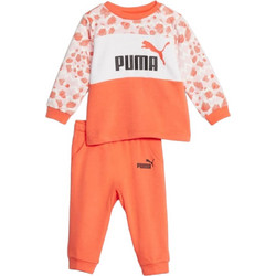 Puma Βρεφικό Σετ Φόρμας Χειμωνιάτικο Κοραλί 676368-60