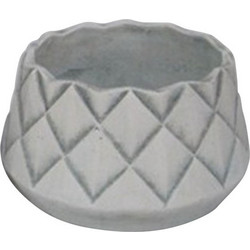 MarHome Κασπώ Πήλινο Γκρι 18x10.5cm 198740
