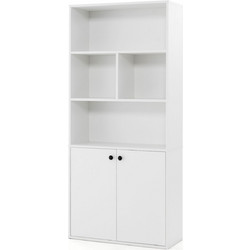 Costway Βιβλιοθήκη 70x29.5x155cm CB10650WH