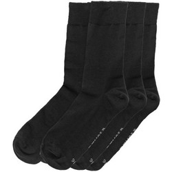 Devolo Μάλλινες Ανδρικές Κάλτσες Ψηλές Μαύρες 3Pack SC592063B-950A