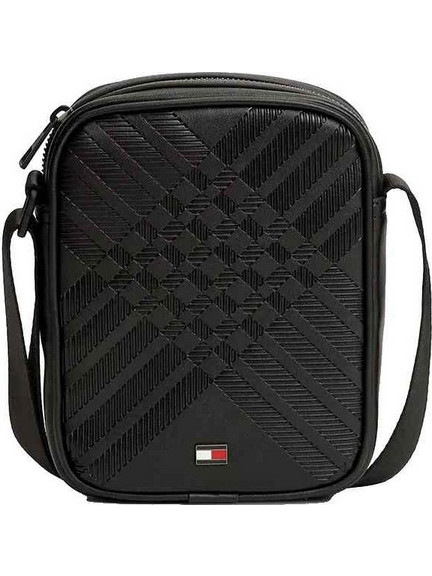Tommy Hilfiger Ανδρική Τσάντα Ώμου / Χιαστί Μαύρη AMOAM14689-BDS