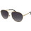 Fossil FOS2172/G/S 013/9O Ανδρικά Γυαλιά Ηλίου Aviator Μεταλλικά Χρυσά με Μαύρο Φακό