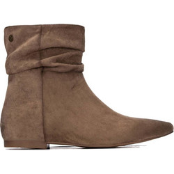 Xti Γυναικεία Μποτάκια Αστραγάλου Suede Ταμπά 146512-005