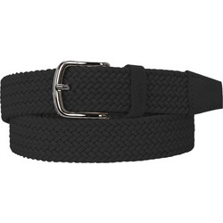 Hugo Boss Sash-WnE Ανδρική Ζώνη Υφασμάτινη Πλεκτή Ελαστική Μαύρη 50537169-001