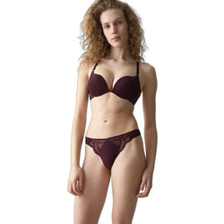 Triumph Love in Lace Γυναικείο String με Δαντέλα Μπορντό 10228563-6845