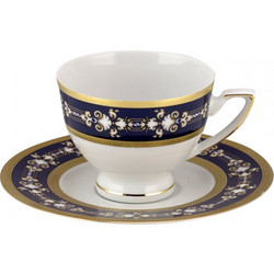 WM Collection Σετ Φλιτζάνια Τσαγιού Πορσελάνης Πολύχρωμα 200ml 6τμχ N17149