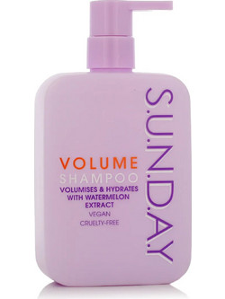 Xpel S.U.N.D.A.Y Volume Σαμπουάν για Όγκο για Λεπτά Μαλλιά 350ml