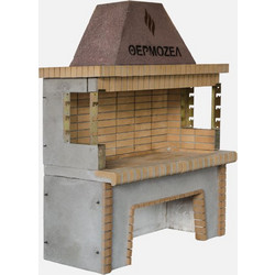 Thermogatz Β207-4 Χτιστή Ψησταριά Μ153xΒ94cm