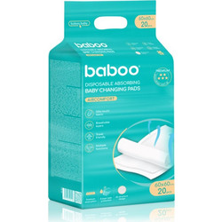 Baboo AirComfort Σετ Σελτεδάκια Αλλαξιέρας Μωρού Λευκά 60x60cm 20τμχ