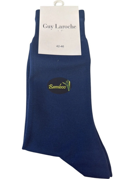 Guy Laroche Bamboo Ανδρικές Κάλτσες Ψηλές Navy Μπλε 3082GL