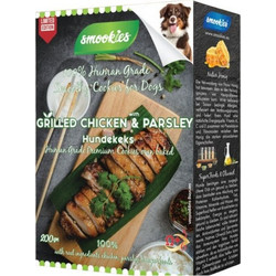 Smookies Cookies with Grilled Chicken & Parsley 200gr