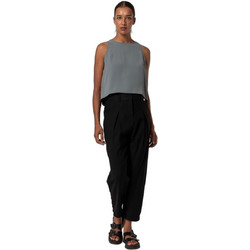 Helmi Γυναικείο Καλοκαιρινό Crop Top Χακί 56-03-014