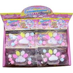 Blue Toys Πατουσάκι Γάτας Squishy Λευκό