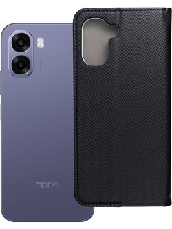 Blue Star Smart Book Case Flip Black (Oppo A6x)