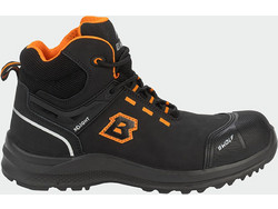 B-Wolf Defender Μποτάκια Ασφαλείας O2 Μαύρα Πορτοκαλί