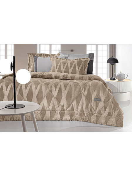 Guy Laroche Κουβερτοπάπλωμα Υπέρδιπλο 220x240 Zadic Camel