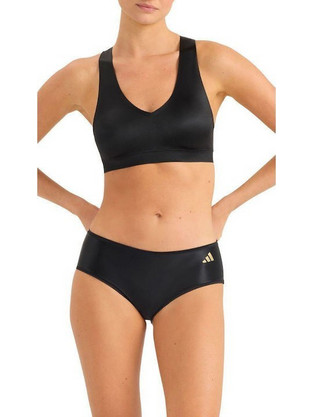 Adidas s Active Micro Contour Αθλητικό Μπουστάκι με Μέτρια Στήριξη & Ελαφριά Ενίσχυση Μαύρο 4A00909-000