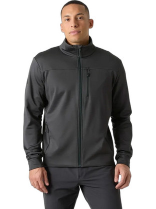 Helly Hansen Ανδρική Ζακέτα Φούτερ με Φερμουάρ Ανθρακί 34599-980
