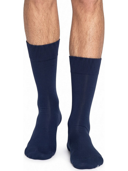 MeWe Bamboo Ανδρικές Κάλτσες Ψηλές Navy Μπλε 2-1700