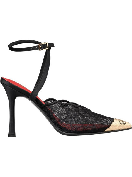 Envie Shoes Γόβες με Τακούνι Στιλέτο με Λουράκι Μαύρες E02-24731-34