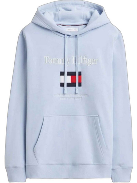 Tommy Hilfiger Ανδρικό Φούτερ Γαλάζιο MW0MW42735-C1O