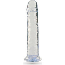 Jelly Small Ρεαλιστικό Dildo με Βεντούζα 18cm Clear